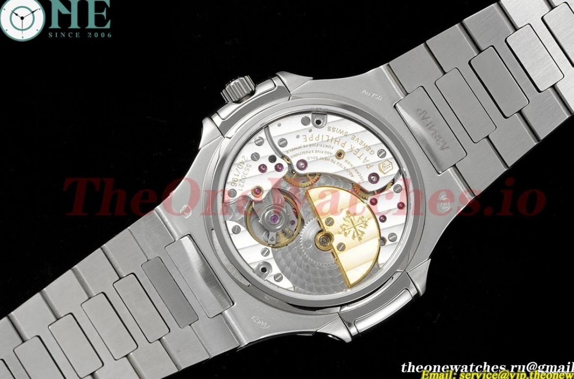 5740 Stk A240 Nautilus 40mm GRF SS diamonds SS White 0119